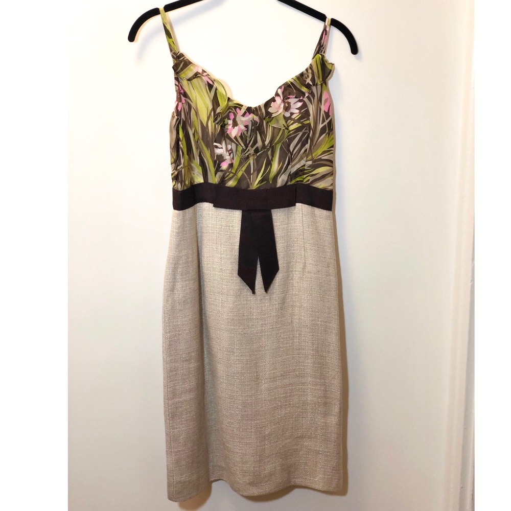 Milly Botanical Print Top Dress